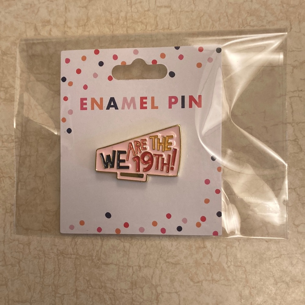 WE ARE THE 19th enamel pin